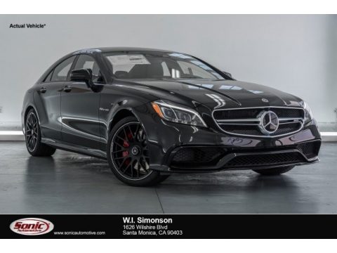 Obsidian Black Metallic Mercedes-Benz CLS AMG 63 S 4Matic Coupe.  Click to enlarge.