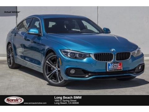 Snapper Rocks Blue Metallic BMW 4 Series 430i Gran Coupe.  Click to enlarge.