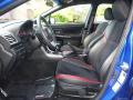 Front Seat of 2015 Subaru WRX STI #13
