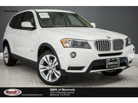 Alpine White BMW X3 xDrive35i. Click to enlarge. Alpine White BMW X3 xDrive35i. Click to enlarge.