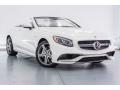 Front 3/4 View of 2017 Mercedes-Benz S 63 AMG 4Matic Cabriolet #12