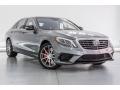 Front 3/4 View of 2017 Mercedes-Benz S 63 AMG 4Matic Sedan #12