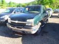 Front 3/4 View of 2003 Chevrolet Silverado 1500 LT Extended Cab 4x4 #3