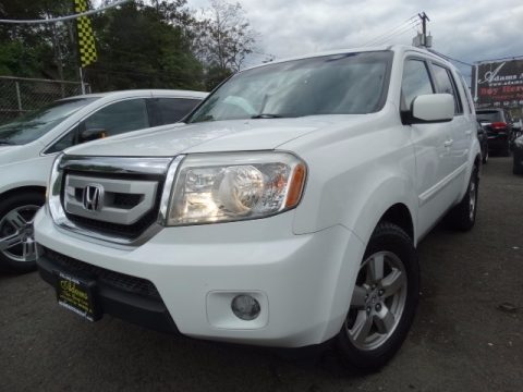 Taffeta White Honda Pilot EX 4WD.  Click to enlarge.