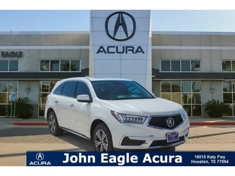 White Diamond Pearl Acura MDX .  Click to enlarge.
