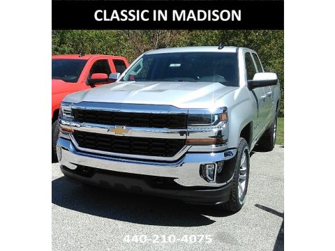 Silver Ice Metallic Chevrolet Silverado 1500 LT Double Cab 4x4. Click to enlarge. Silver Ice Metallic Chevrolet Silverado 1500 LT Double Cab 4x4. Click to enlarge.