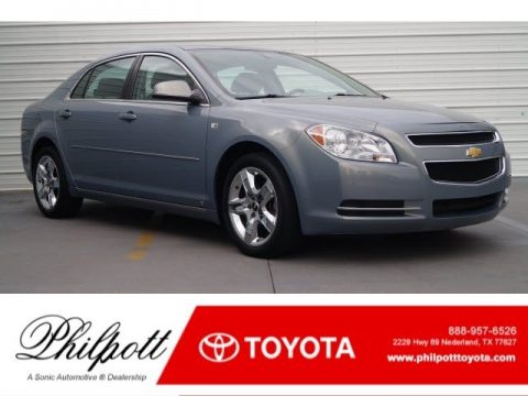 Silverstone Metallic Chevrolet Malibu LT Sedan.  Click to enlarge.