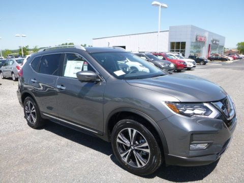 Gun Metallic Nissan Rogue SL AWD.  Click to enlarge.