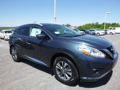 Arctic Blue Nissan Murano SL AWD.  Click to enlarge.