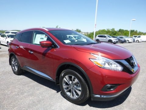 Cayenne Red Nissan Murano SL AWD.  Click to enlarge.