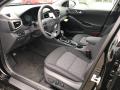  2017 Hyundai Ioniq Hybrid Charcoal Black Interior #4