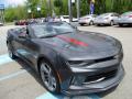 Front 3/4 View of 2017 Chevrolet Camaro LT Convertible 50th Anniversary #8