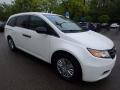 Front 3/4 View of 2014 Honda Odyssey LX #7