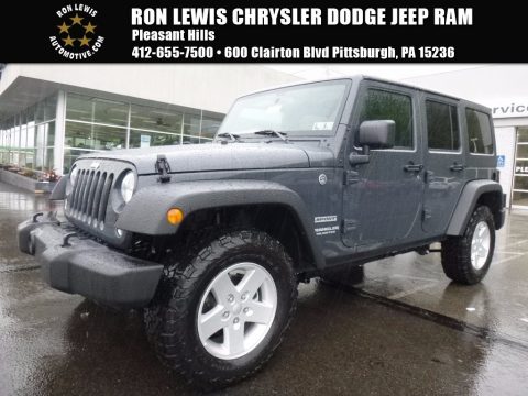 Rhino Jeep Wrangler Unlimited Sport 4x4.  Click to enlarge.