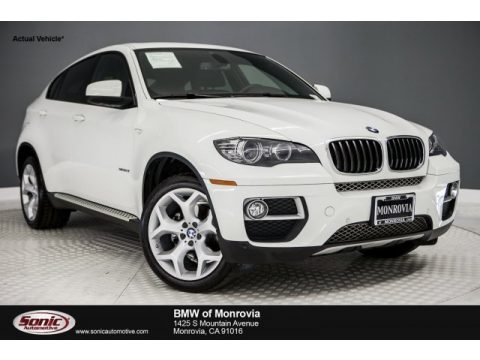 Alpine White BMW X6 xDrive35i.  Click to enlarge.