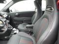 Front Seat of 2017 Fiat 500c Abarth #14