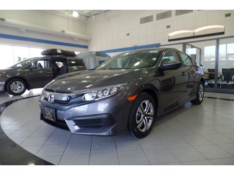 Modern Steel Metallic Honda Civic LX Sedan. Click to enlarge. Modern Steel Metallic Honda Civic LX Sedan. Click to enlarge.