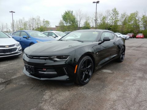 Black Chevrolet Camaro LT Coupe.  Click to enlarge.