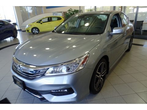 Lunar Silver Metallic Honda Accord Touring Sedan.  Click to enlarge.