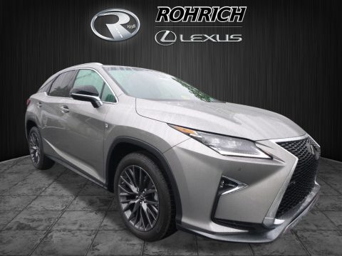 Atomic Silver Lexus RX 350 F Sport AWD.  Click to enlarge.