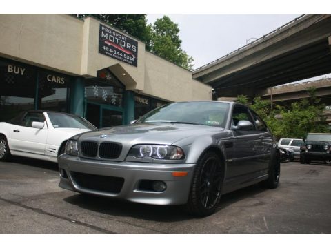 Silver Grey Metallic BMW M3 Coupe.  Click to enlarge.