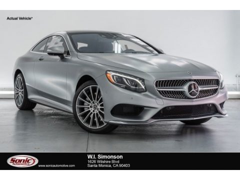 designo Alanite Grey Magno (Matte) Mercedes-Benz S 550 4Matic Coupe.  Click to enlarge.