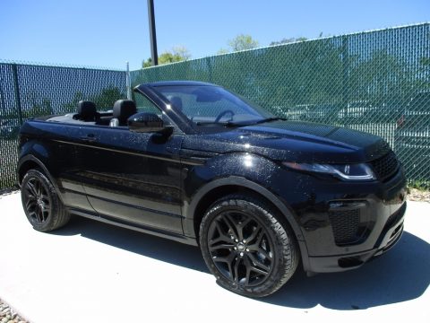 Narvik Black Land Rover Range Rover Evoque Convertible HSE Dynamic.  Click to enlarge.