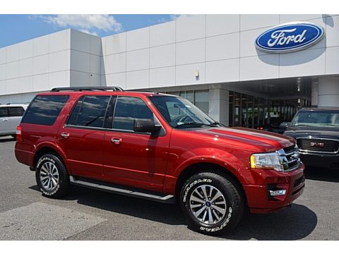 Ruby Red Ford Expedition XLT 4x4.  Click to enlarge.