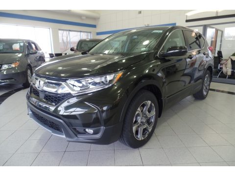 Dark Olive Metallic Honda CR-V EX-L AWD.  Click to enlarge.