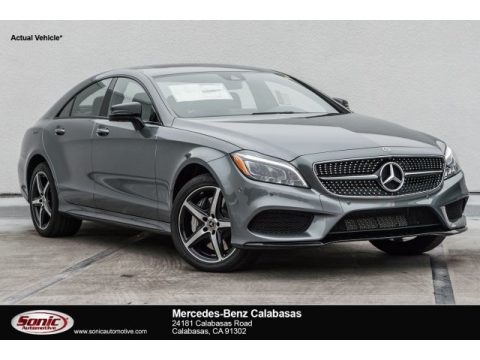 Selenite Grey Metallic Mercedes-Benz CLS 550 Coupe.  Click to enlarge.