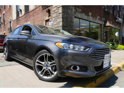 Magnetic Metallic Ford Fusion Titanium AWD.  Click to enlarge.