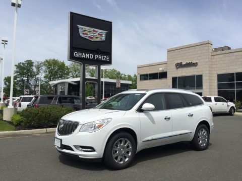 Summit White Buick Enclave Premium AWD.  Click to enlarge.