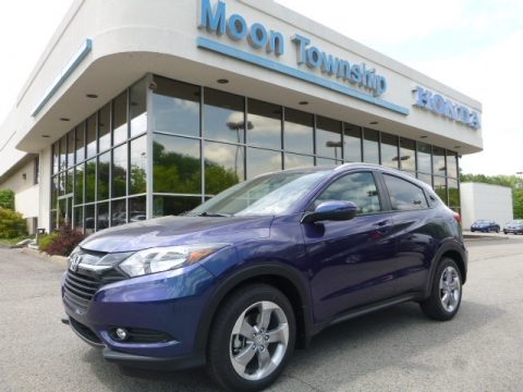 Deep Ocean Pearl Honda HR-V EX-L AWD.  Click to enlarge.