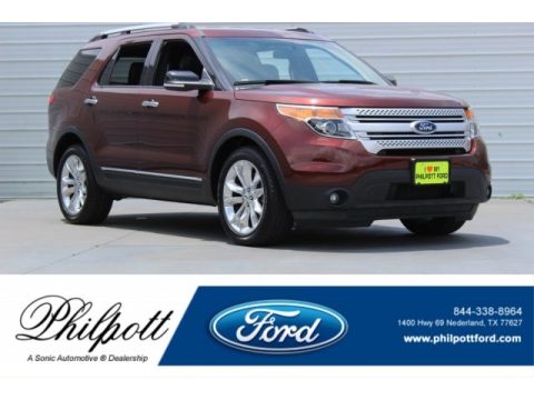 Bronze Fire Ford Explorer XLT.  Click to enlarge.