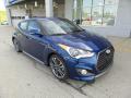 Front 3/4 View of 2017 Hyundai Veloster Turbo #1