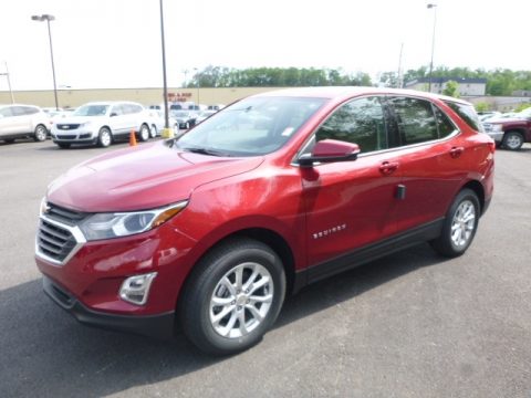 Cajun Red Tintcoat Chevrolet Equinox LT AWD.  Click to enlarge.