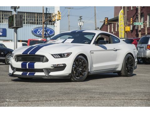 Oxford White Ford Mustang Shelby GT350.  Click to enlarge.