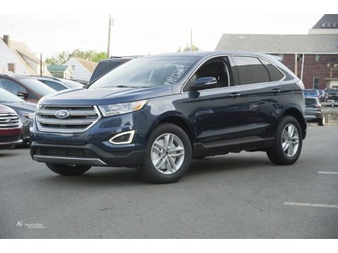 Blue Jeans Metallic Ford Edge SEL AWD.  Click to enlarge.