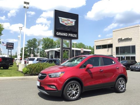 Winterberry Red Metallic Buick Encore Sport Touring.  Click to enlarge.