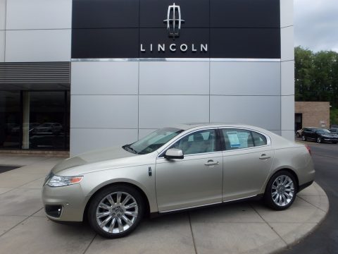 Gold Leaf Metallic Lincoln MKS EcoBoost AWD.  Click to enlarge.
