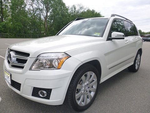 Arctic White Mercedes-Benz GLK 350 4Matic.  Click to enlarge.