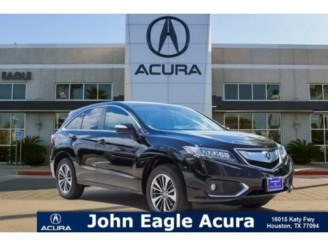 Crystal Black Pearl Acura RDX Advance AWD.  Click to enlarge.