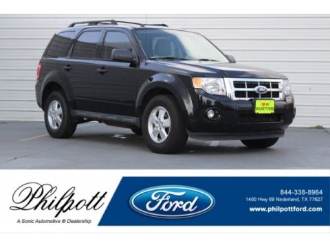 Ebony Black Ford Escape XLT.  Click to enlarge.