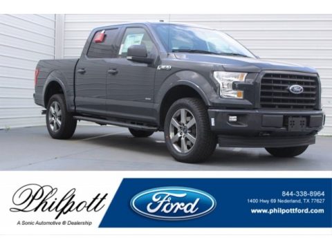 Lithium Gray Ford F150 XLT SuperCrew 4x4.  Click to enlarge.