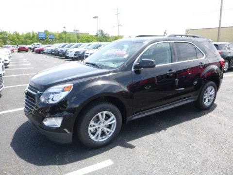Mosaic Black Metallic Chevrolet Equinox LT.  Click to enlarge.