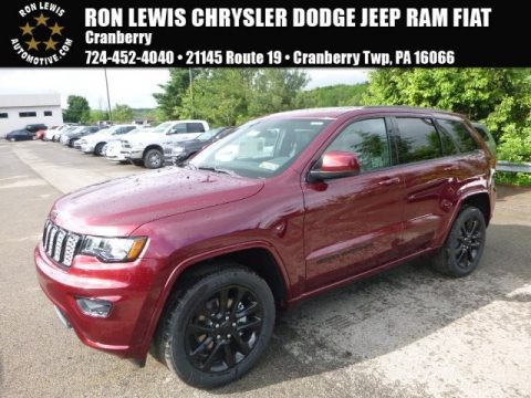 Velvet Red Pearl Jeep Grand Cherokee Laredo 4x4.  Click to enlarge.