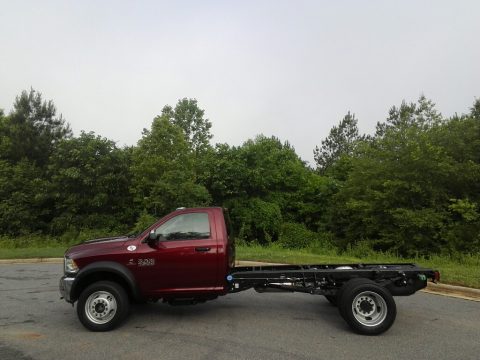 Delmonico Red Pearl Ram 4500 Tradesman Regular Cab Chassis.  Click to enlarge.