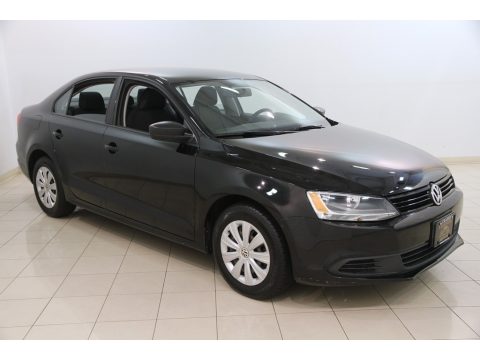 Black Uni Volkswagen Jetta S Sedan.  Click to enlarge.