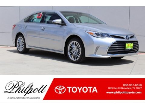 Celestial Silver Metallic Toyota Avalon Limited.  Click to enlarge.