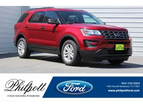 Ruby Red Ford Explorer FWD. Click to enlarge. Ruby Red Ford Explorer FWD. Click to enlarge.